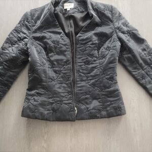 Vintage Luxury Cache' Quilted Jacket Sz 10 Great Condition Mobwife Flavor